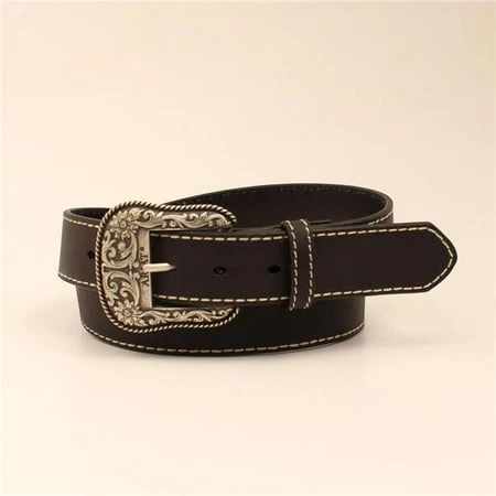 Ariat A1523401-m Ladies Belt - Black - Medium Size