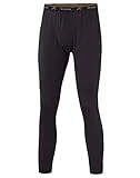 Terramar Microthermal Pants For Men, Black, Size Xxl