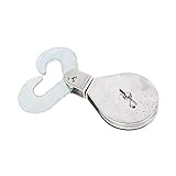 Koch Industries 3233093 Zinc Plated Swivel Scissor Hook Cable Block With 3-inch Sheave