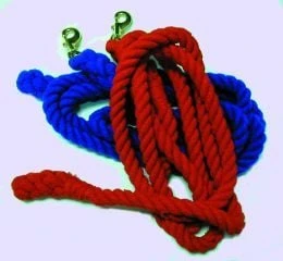 Partrade Horse Lead Cotton Royal Blue 3/4 In. X 10 Ft. Model 248062/556002