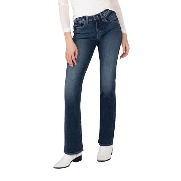 Silver Jeans Co. Women's Curvy High Rise Bootcut Jeans