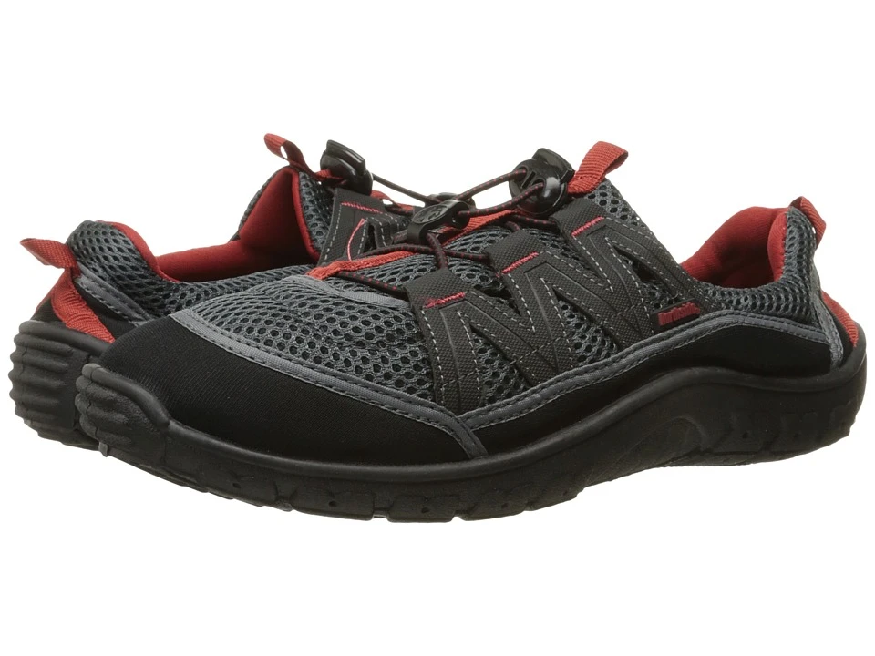 Northside Brille Ii Unisex Athletic Water Shoes Dark Gray/red