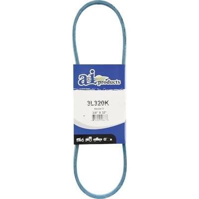 A & I Products Blue Kevlar V-belt 32 X 0.375 In. Model No. 3l320k