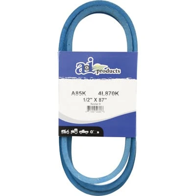 Pix Blue Kevlar V-belt With Kevlar Cord - 87 X 0.5 In., Model A85k-4l870k