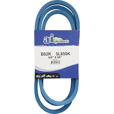 A & I Products Blue Kevlar V-belt With Kevlar Cord - 85 X 0.625 In., Model B82k-5l850k