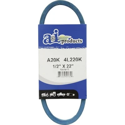 Kevlar V-Belt 1/2" x 22" - Model A20k-4l220k for Outdoor Equipment