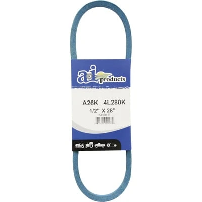 A & I Products Blue Kevlar V-belt 1/2" X 28" Model A26k-4l280k