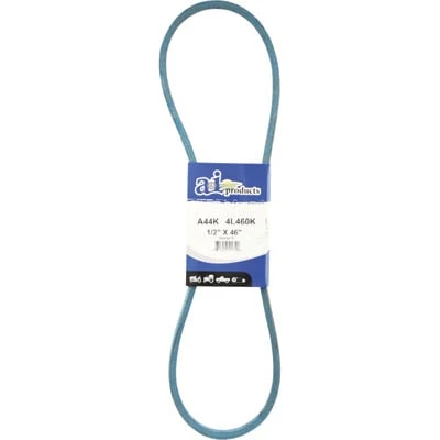 V-belt 1/2" X 46" Kevlar A-section Blue V-belt Model A44k-4l460k