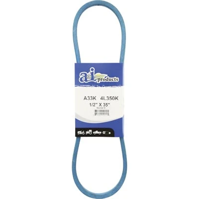 Pix Blue Kevlar V-belt 1/2" X 35" Model A33k-4l350k For Farm & Turf
