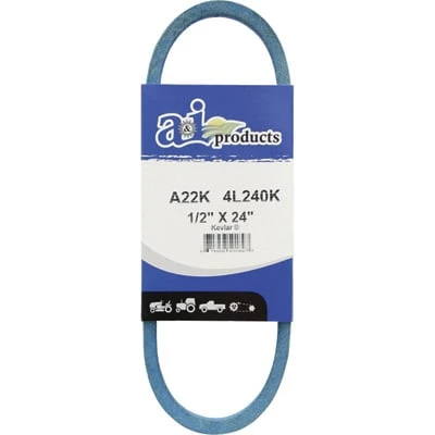 A & I Products Blue Kevlar V-belt 1/2" X 24" Model A22k-4l240k