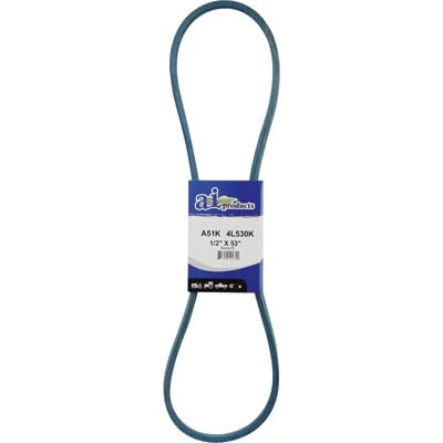 A & I Products Blue Kevlar V-belt 1/2" X 53" Model A51k-4l530k