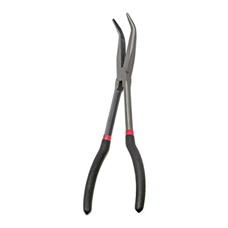 King 11-inch Long Reach 45-degree Bent Long Nose Pliers