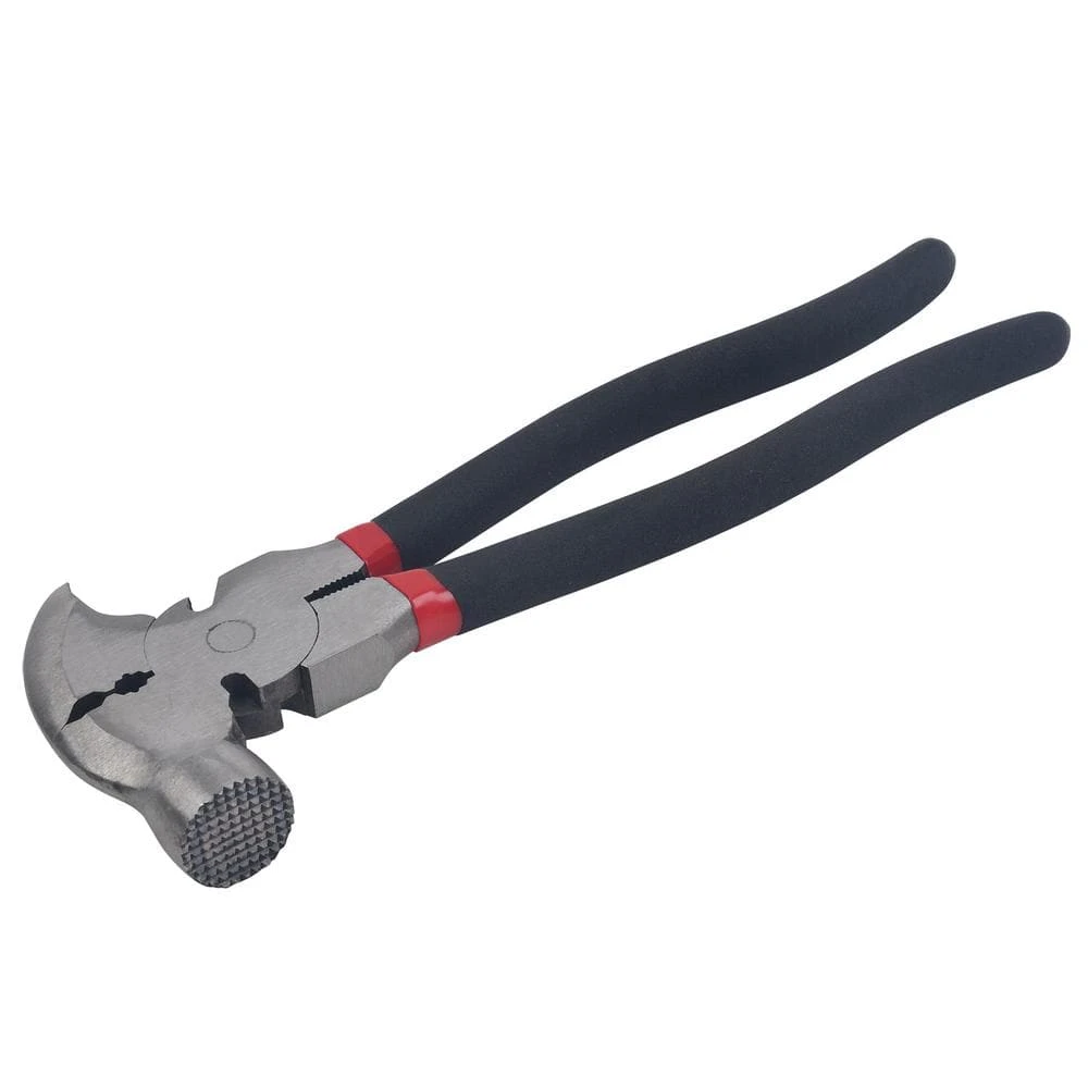 King 10.5 Inch Fencing Pliers With Hammerhead For Heavy Duty Use