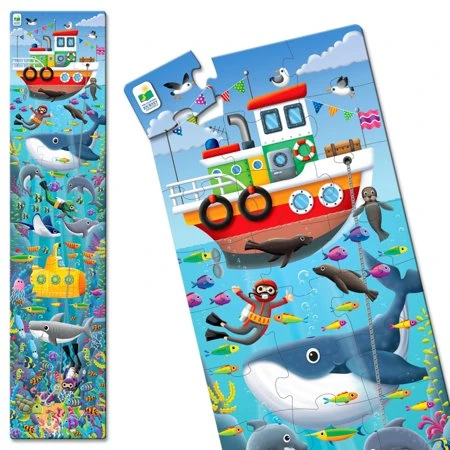 The Learning Journey Long And Tall Under The Sea Puzzle - 51 Piece 5' Stem Educational Toy