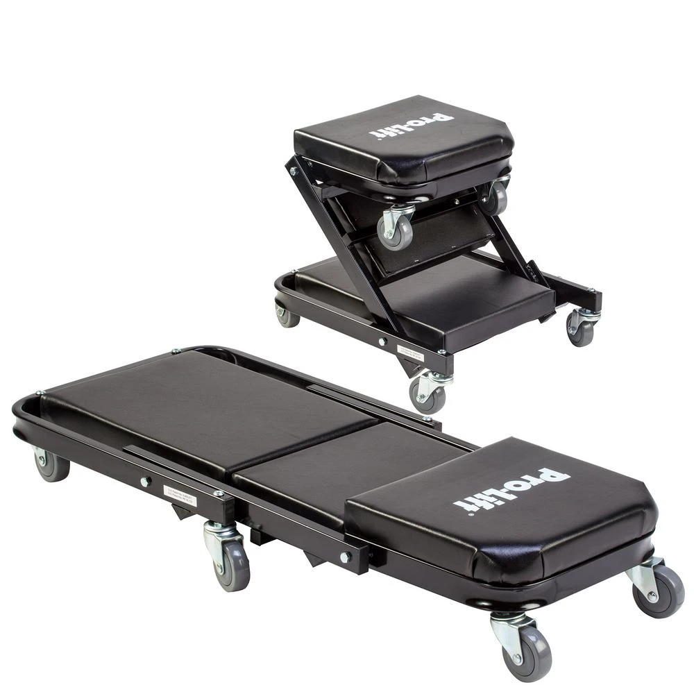 Pro-lift 40 In. 450 Lbs Capacity Z Creeper 2 In 1 Seat And Creeper