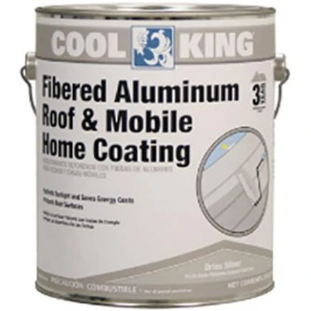 Jetcoat 65205 5 Gallon 3-year Fibered Aluminum Roof Coating