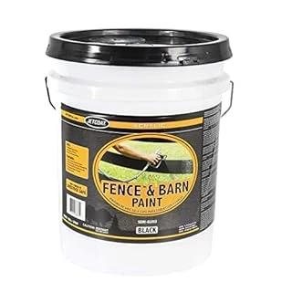 66765 Jetcoat Farm Pride Black Premium Acrylic Barn & Fence Paint 5 Gallon