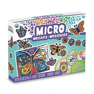 Orb Micro Mosaics Butterfly Kit - All In One Craft Set