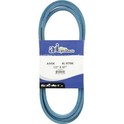 A & I Products Blue Kevlar V-belt With Kevlar Cord - 97 X 0.5 In., Model A95k-4l970k