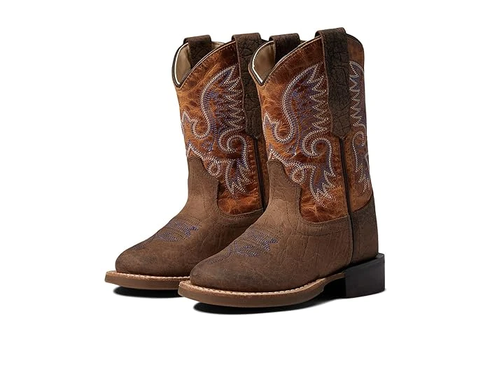 Old West Kids Rounder Boots For Toddler And Little Kid Sizes