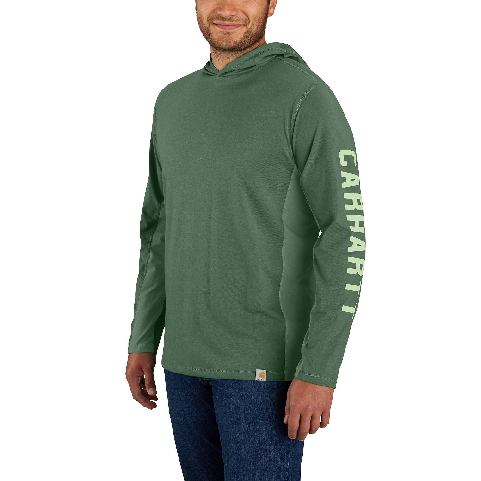 Carhartt Tk6654 M Force Relaxed Fit Long Sleeve Graphic T-shirt