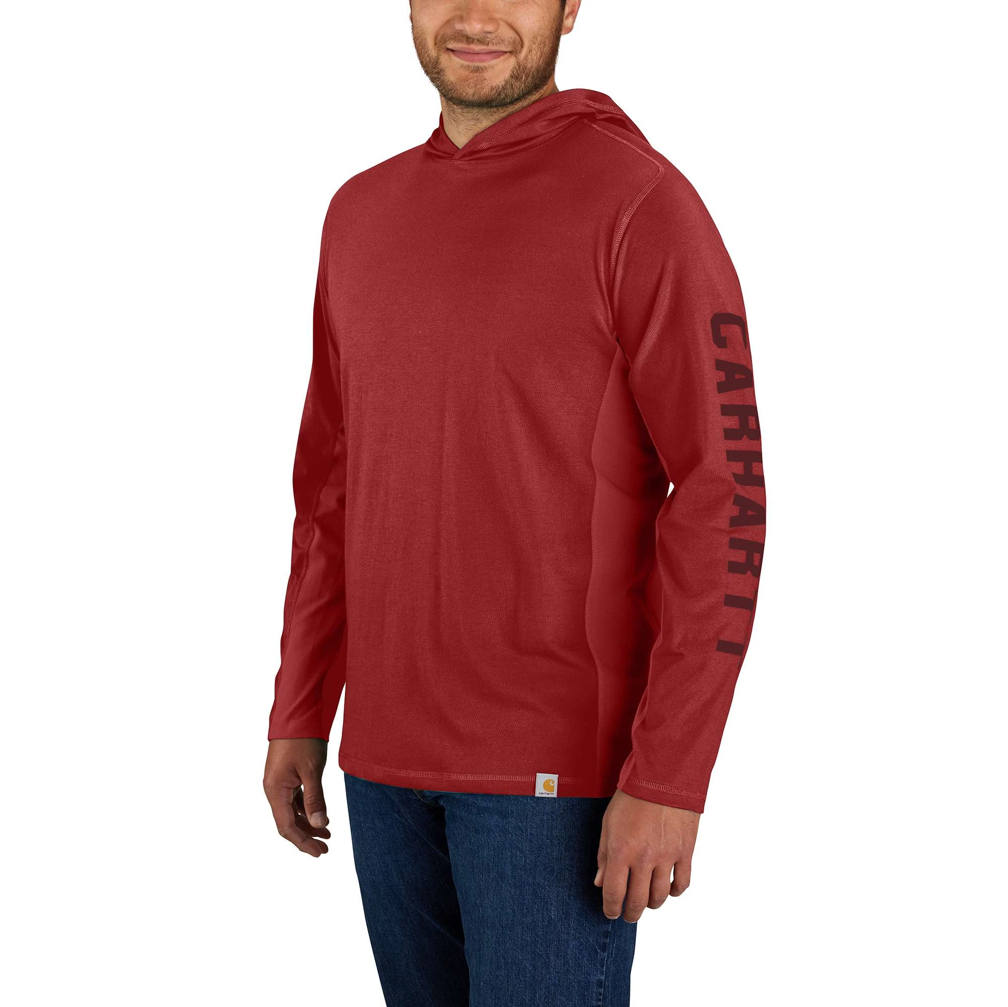 Carhartt Tk6654 M Force Relaxed Fit Long Sleeve Graphic T-shirt