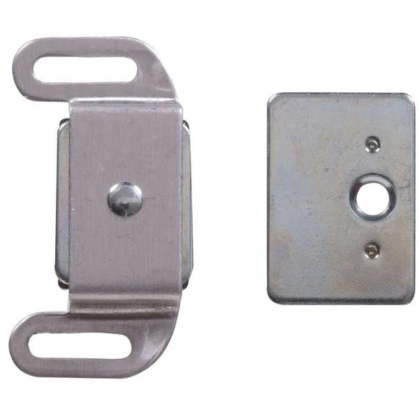 Hillman Group 852095 White Wide Cabinet Latch And Catch