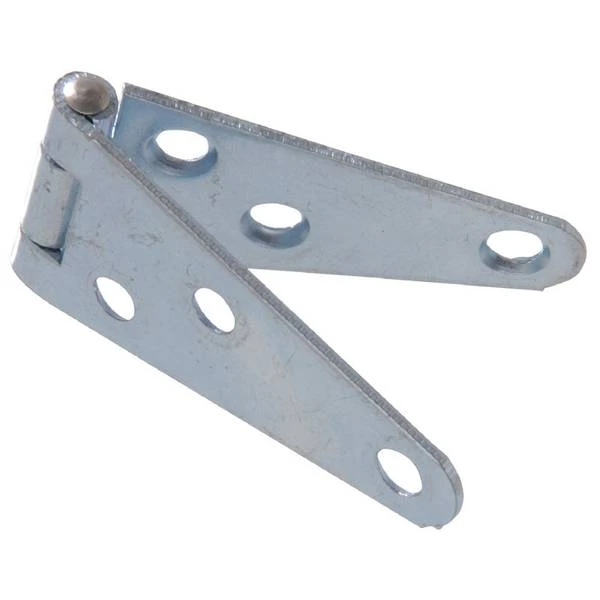 3' Zinc Plated Light Strap Hinge - Hillman Model 851663