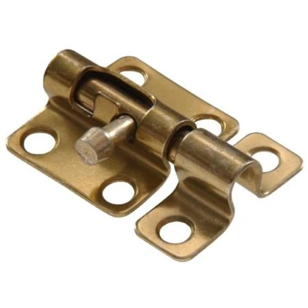 2-1/2 Inch Barrel Bolt, Zinc/yellow Dichromate, Model 851006 By Hillman