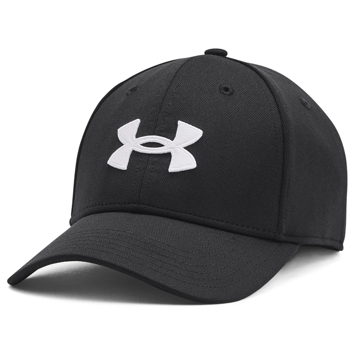 Under Armour Men's Blitzing Stretch-fit Cap, Size: Medium/large, Black/white