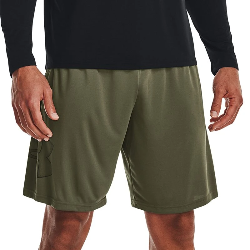 Men's Under Armour Tech Graphic Shorts, Size Medium, Color Green