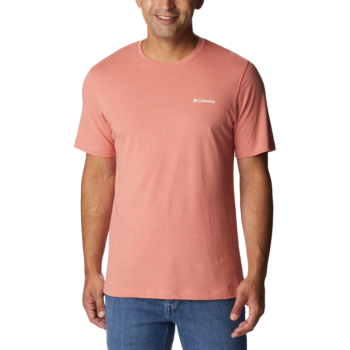 Men's Columbia Thistletown Hills Omni-wick Performance Short-sleeve Tee, Size Xl, Bright Orange