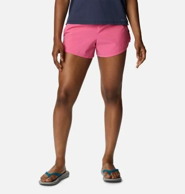 Columbia Women's Bogota Bay 4-way Stretch Shorts, Size Medium, Dark Pink