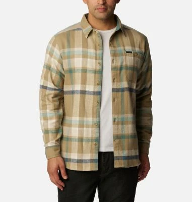 Columbia Men's Pitchstone Heavyweight Flannel Shirt - Durable And Comfortable