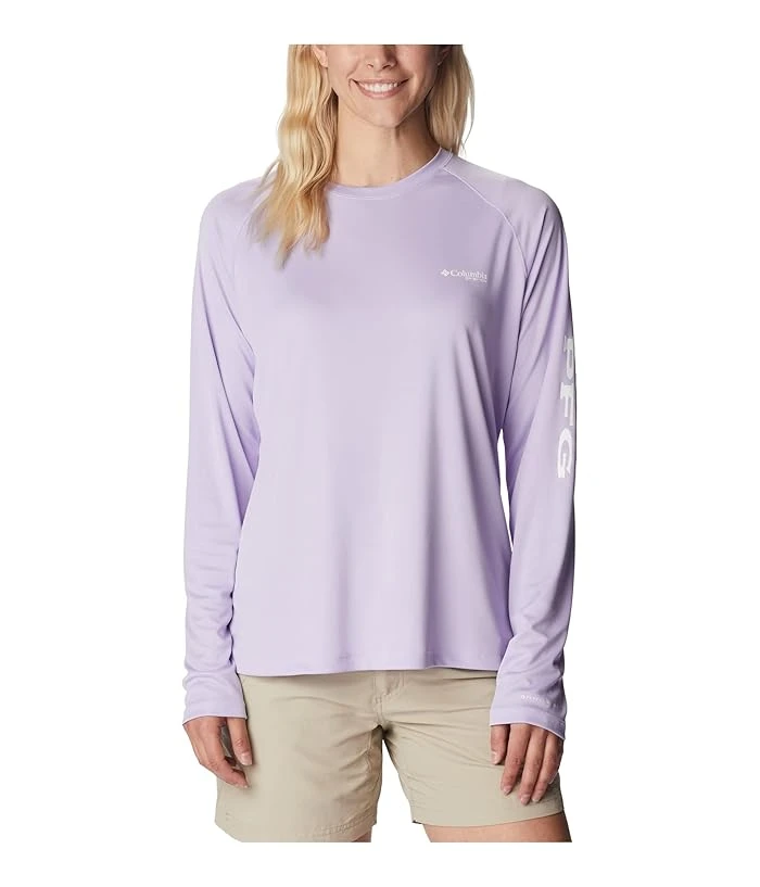 Columbia Women's Pfg Tidal Tee Ii Long Sleeve Omni-shade T-shirt