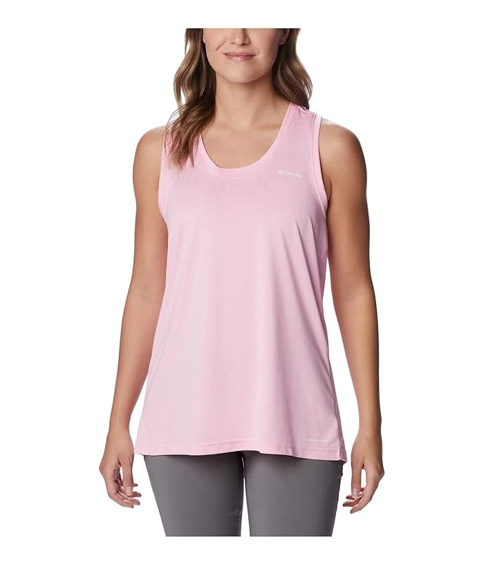 Columbia Women's Hike Moisture-wicking Active Tank, Size Small, Bright Pink