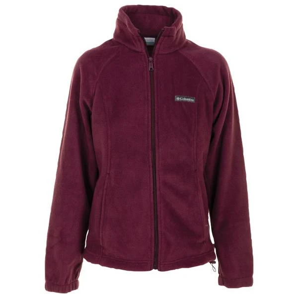 Columbia Women's Benton Springs Full Zip Fleece Jacket, Size: Small, Medium Red