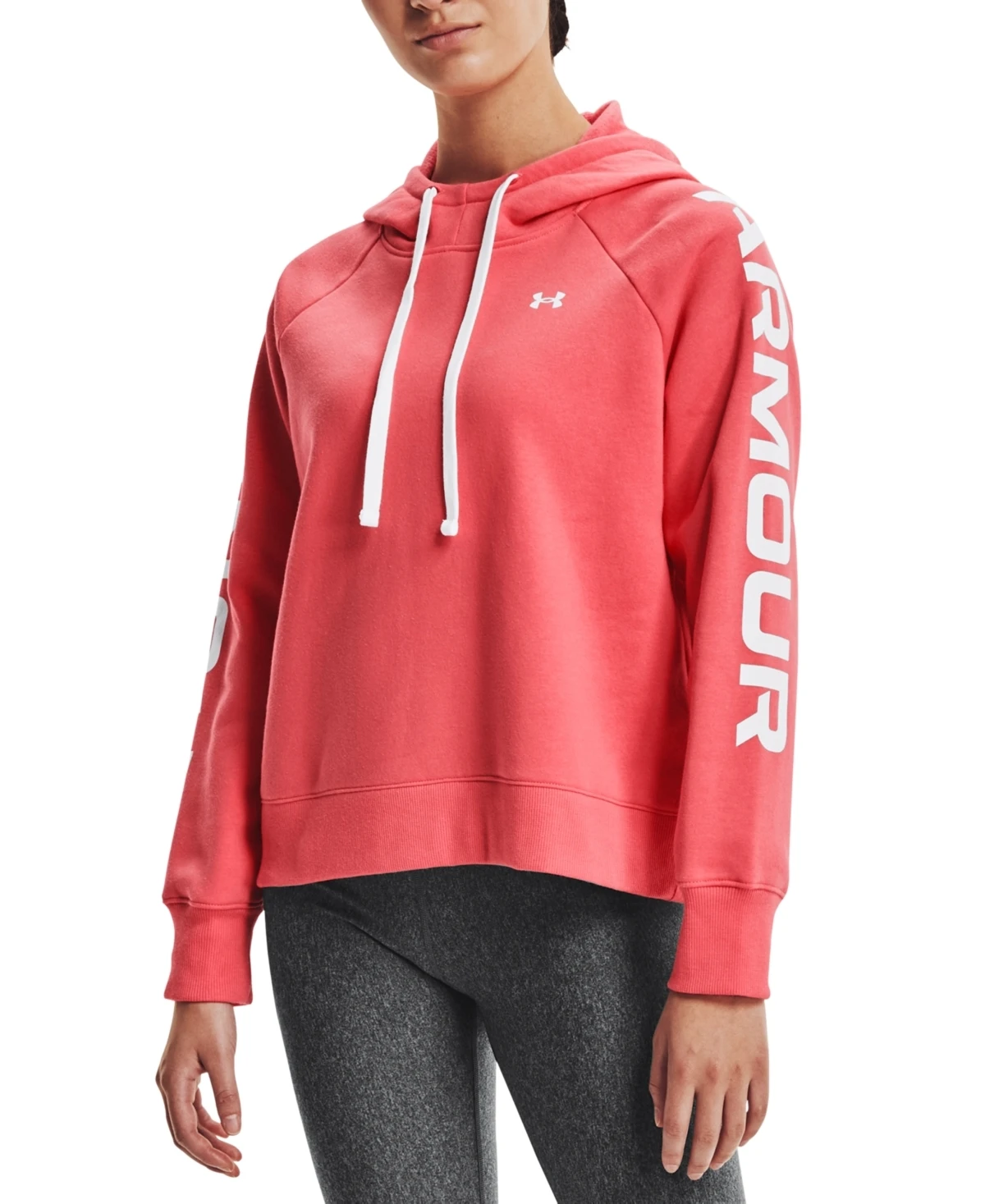 Under Armour Women's Rival Fleece Logo Hoodie - Comfortable And Stylish Sweatshirt