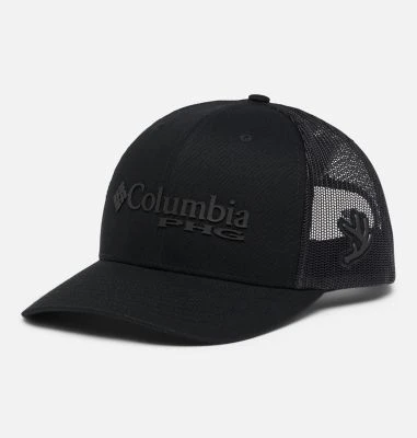 Columbia Phg Logo Mesh Snap Back Hat - High Crown Design