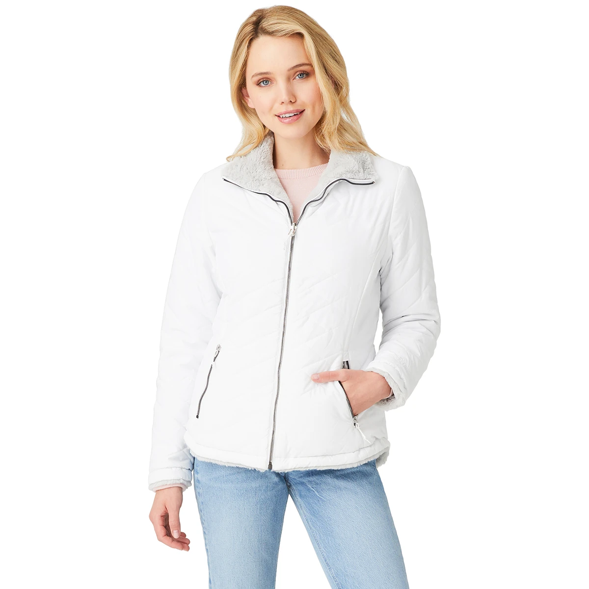 Free Country Women's Cloud Lite Reversible Jacket - Lightweight, Stylish, Versatile Outerwear