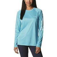 Columbia Women's Pfg Tidal Tee Long Sleeve Heather Shirt