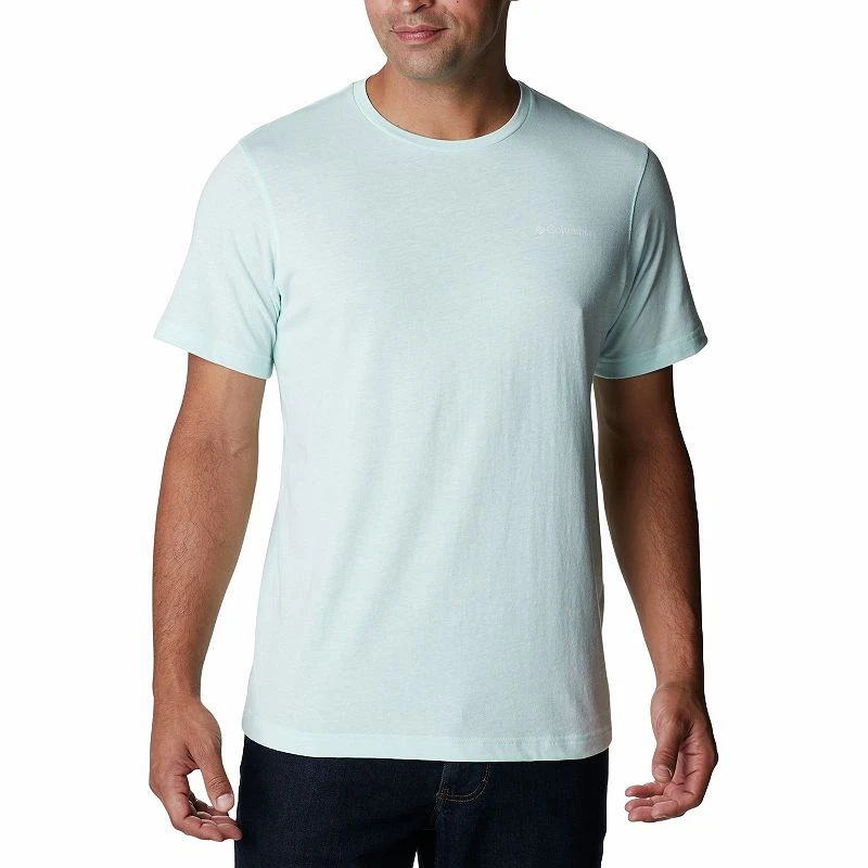 Men's Columbia Thistletown Hills Omni-wick Performance Tee, Large, Bright Green