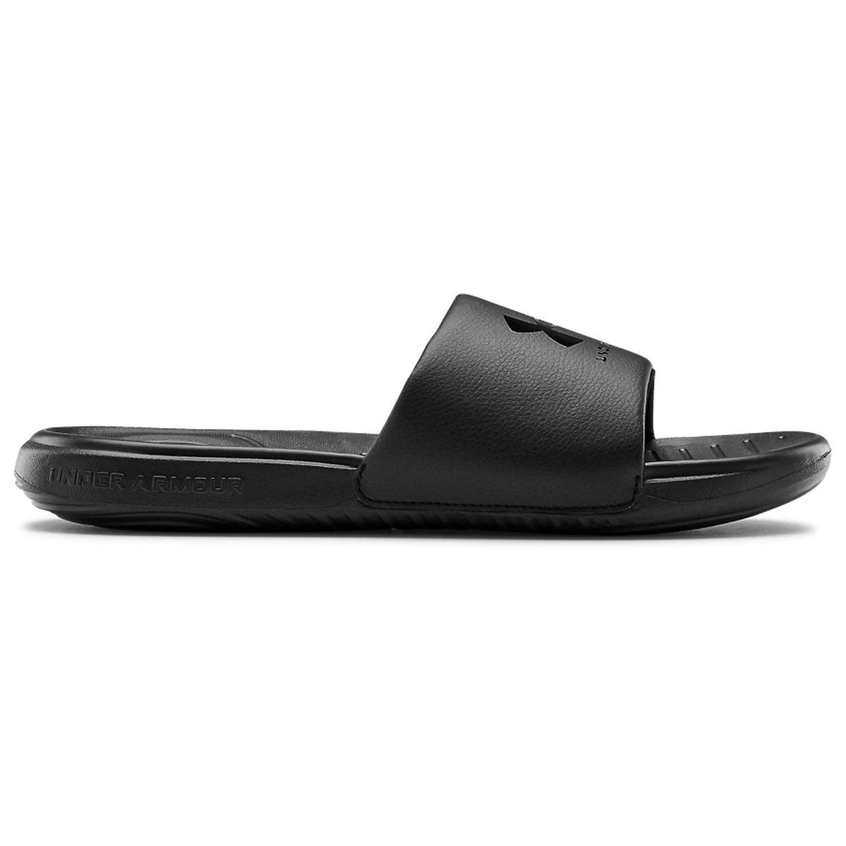 Under Armour Men's Ansa Fixed Slide Sandals, Size 9, Black