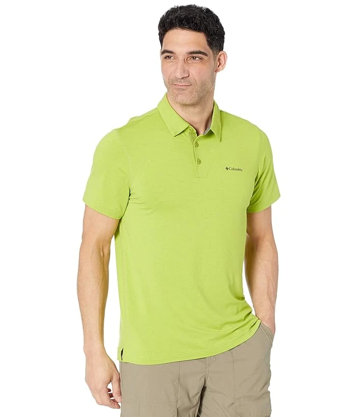 Columbia Men's Tech Trail Polo Shirt - Lightweight And Breathable