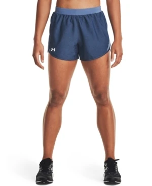 Under Armour Women's Fly By 2.0 Running Shorts, Size Xl, Mineral Blue