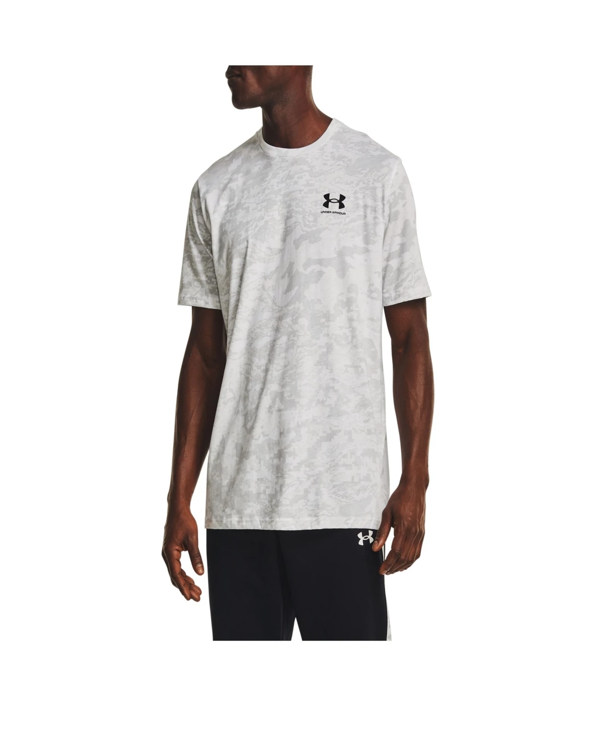 Under Armour Men's Abc Camo Short Sleeve T-shirt, Size Xxl, White/mod Gray