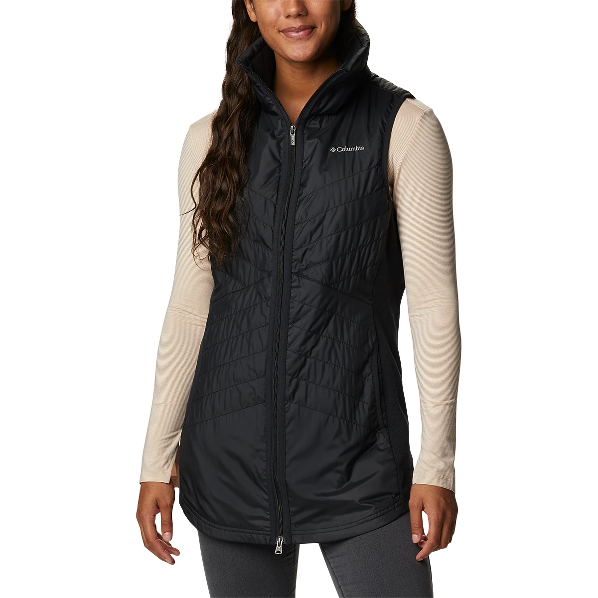 Columbia Women's Mix It Around Long Vest - Small - Black