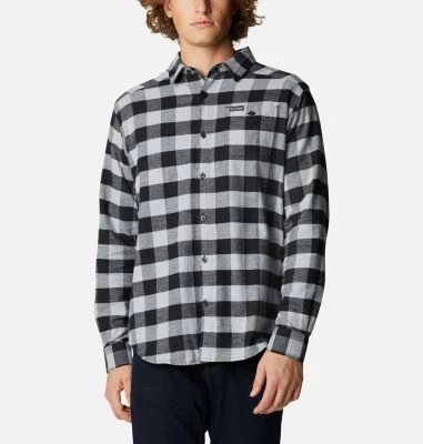 Columbia Men's Cornell Woods Big & Tall Plaid Flannel Long Sleeve Shirt