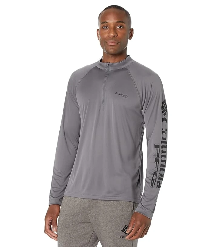 Columbia Men's Terminal Tackle 1/4 Zip Pullover T-shirt