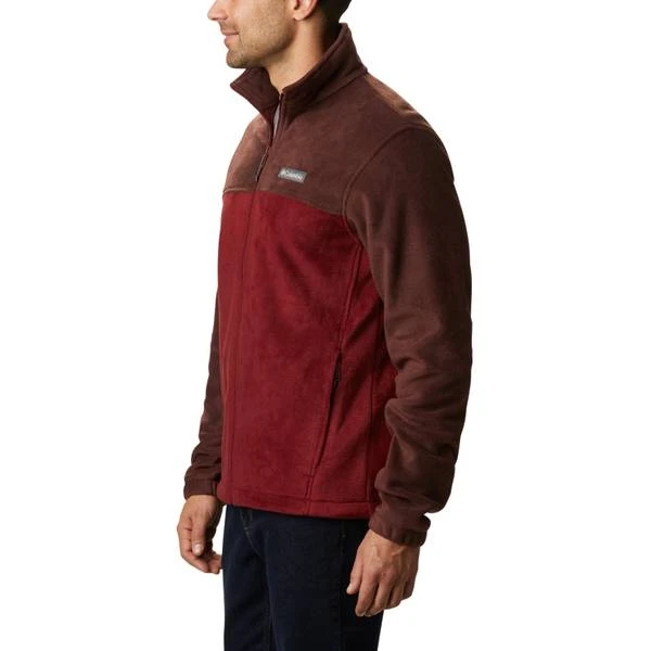 Columbia Men's Steens Mountain Full Zip 2.0 Fleece Jacket - Large - Red Lodge/red Jasper